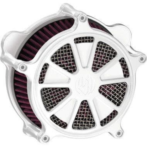 PartzBiz HD: 4404442-RSD Venturi Raider Chrome เครื่องฟอกอากาศสำหรับ Harley Big Twin 93-14