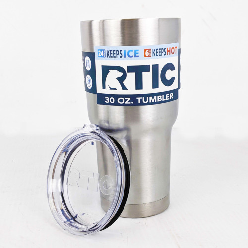 PartzBiz HD: 4404447-RTIC 30 oz. Tumbler Stainless Steel Double Wall Vacuum Insulated Air Tight Lid
