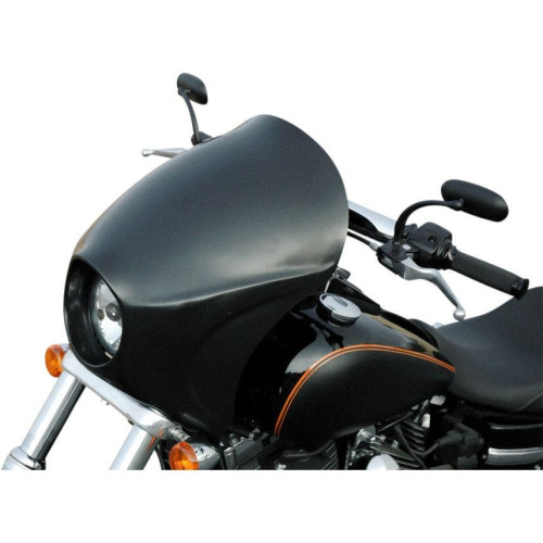 PartzBiz HD: 4404448-Russ Wernimont Black ABS Cafe Long-Style Fairing Harley-Davidson FXD 2006-2014 (except FXDF) - RWD-50113 PartzBiz HD: 4404448-Russ Wernimont Black ABS Cafe Long-Style Fairing Harley-Davidson FXD 2006-2014 (except FXDF) - RWD-50113