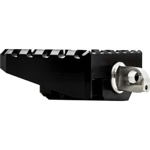 PartzBiz HD: 4404382-Rusty Butcher Heavy Duty Mini Floorboards Black Anodized RB-BFG-1 Harley Clevis