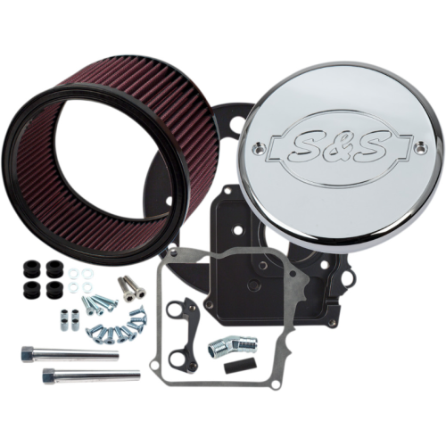 PartzBiz HD: 4404334-S&S 170-0295E Air Cleaner Kit Chrome Etched Logo Cover Indian Touring 14-Up PartzBiz HD: 4404334-S&S 170-0295E Air Cleaner Kit Chrome Etched Logo Cover Indian Touring 14-Up