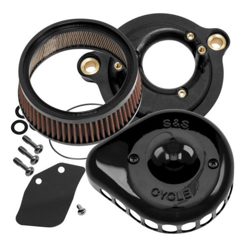 PartzBiz HD: 4404335-S&S 170-0436A Black Stealth Mini Teardrop Air Cleaner 17-20 Harley Touring M8 484080 1010-2609 10102609 Bagger Dresser Milwaukee Eight PartzBiz HD: 4404335-S&S 170-0436A Black Stealth Mini Teardrop Air Cleaner 17-20 Harley Touring M8 484080 1010-2609 10102609 Bagger Dresser Milwaukee Eight