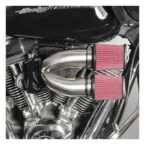 PartzBiz HD: 4404316-S&S 170-0635 ชุดกรองอากาศแบบเหนี่ยวนำสแตนเลส Harley Touring Softail 08-17