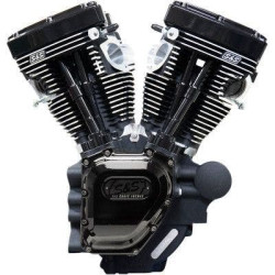 PartzBiz HD SS310-0837A - S&S 310-0837A T143 Long-Block Engine 143ci 10.47:1 Harley Touring 07-16 0901-0253 09010253