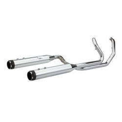 PartzBiz HD SS550-0699C - S&S El Dorado Chrome MK45 49 State Legal Exhaust Tracer Mufflers Harley 17-18 | 550-0701 PartzBiz HD SS550-0699C - S&S El Dorado Chrome MK45 49 State Legal Exhaust Tracer Mufflers Harley 17-18 | 550-0701