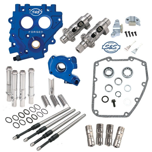 PartzBiz HD: 4404251-S&S 585EZ Chain Easy Start Cam Camchest Kit w/ Pushrods Oil Pump Plate Harley 99-06 330-0543 PartzBiz HD: 4404251-S&S 585EZ Chain Easy Start Cam Camchest Kit w/ Pushrods Oil Pump Plate Harley 99-06 330-0543