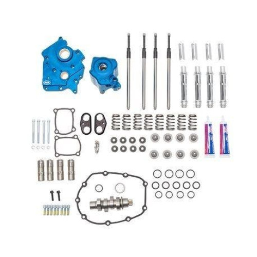 PartzBiz HD: 4404238-S&S Chain Drive 540C Cam Chest Kit Chrome Tubes Harley Water Cooled M8 17-Up PartzBiz HD: 4404238-S&S Chain Drive 540C Cam Chest Kit Chrome Tubes Harley Water Cooled M8 17-Up