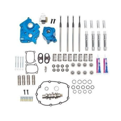 PartzBiz HD: 4404240-S&S Chain Drive 550C Cam Chest Kit Chrome Tubes Harley M8 Water Cooled 17-Up PartzBiz HD: 4404240-S&S Chain Drive 550C Cam Chest Kit Chrome Tubes Harley M8 Water Cooled 17-Up