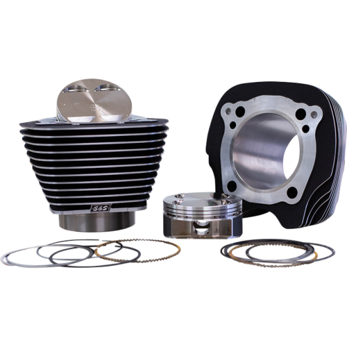 PartzBiz HD: 4404212-S&S Cycle 129" Big Bore Highlighted Cylinder Piston Kit Harley M8 Milwakue 107 | 910-0843