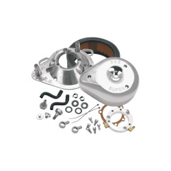 PartzBiz HD SS17-0450 - S&S Cycle Chrome Tear Drop Air Cleaner Kit Harley CV Big Twin 93-09 PartzBiz HD SS17-0450 - S&S Cycle Chrome Tear Drop Air Cleaner Kit Harley CV Big Twin 93-09