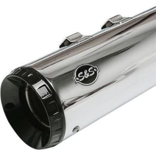 PartzBiz HD: 4404201-S&S Cycle 550-0991 Show Chrome GNX 4.5 ” Slip-On Mufflers Harley FL Touring M8 best new upgrade replacement Performance Exhaust Dresser Bagger Custom PartzBiz HD: 4404201-S&S Cycle 550-0991 Show Chrome GNX 4.5 ” Slip-On Mufflers Harley FL Touring M8 best new upgrade replacement Performance Exhaust Dresser Bagger Custom