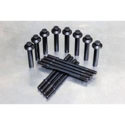 PartzBiz HD SS900-1176 - S&S Cycle 900-1176 Cylinder Stud & Head Bolt Kit for Harley M8 Models - 8 Pack PartzBiz HD SS900-1176 - S&S Cycle 900-1176 Cylinder Stud & Head Bolt Kit for Harley M8 Models - 8 Pack