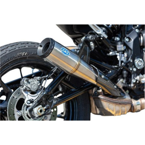 PartzBiz HD: 4404101-S&S Cycles 550-0854 Stainless Grand National Slip On Indian FTR1200 2019 1811-3798 18113798 muffler scout