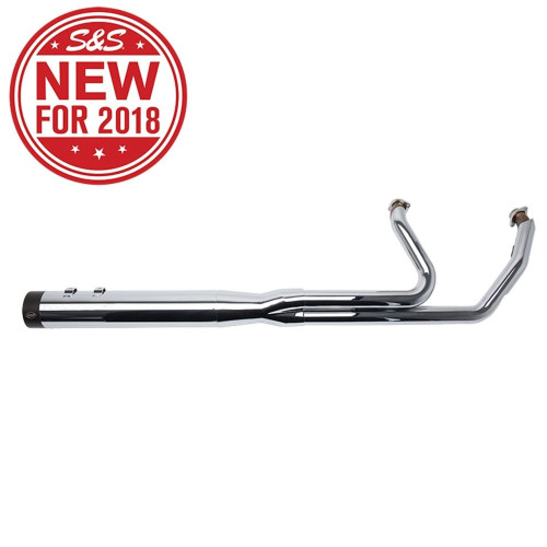 PartzBiz HD: 4404096-S&S Sidewinder Chrome 2 Into 1 Full System Exhaust Harley M8 FL 17-18 PartzBiz HD: 4404096-S&S Sidewinder Chrome 2 Into 1 Full System Exhaust Harley M8 FL 17-18
