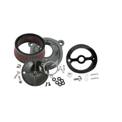 PartzBiz HD SS170-0061 & SS170-0261 - S&S Super Stock Stealth Stage 1 Air Cleaner w/ Rushmore Adapter 14-16 FLH/T 170-0061 170-0261 495382 492346 PartzBiz HD SS170-0061 & SS170-0261 - S&S Super Stock Stealth Stage 1 Air Cleaner w/ Rushmore Adapter 14-16 FLH/T 170-0061 170-0261 495382 492346