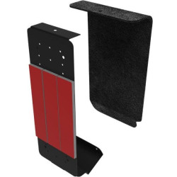 PartzBiz HD DS44050706 - Saddle Tramp BC-AMP01 Amplifier Mounting Saddlebag Bracket Harley w/ Hard Bags