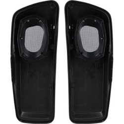 PartzBiz HD DS35011650 - Saddle Tramp BC-HD69-14U Saddlebag Lid 6x9 Speaker Adapters Harley OE Bags 14-Up