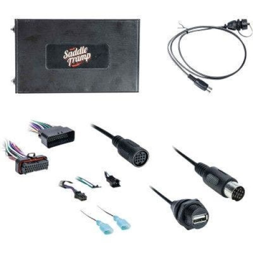 PartzBiz HD: 4404054-Saddle Tramp Bluetooth Radio Adapter Kit 12v Universal BT-HD01 EPC Great Price. Free Shipping.