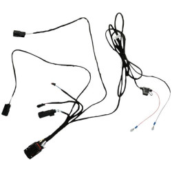 PartzBiz HD DS21201067 - Saddle Tramp Integration Harness for GTS Radio Harley Electra Glide Police 14-20 