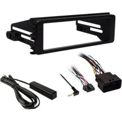 PartzBiz HD DS44010249 - Saddle Tramp Radio Install Kit Water Resistant ASWC-1 99-9613WR Harley FL 98-13