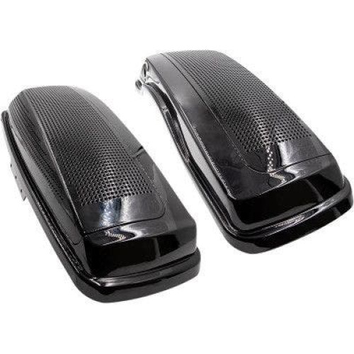 PartzBiz HD: 4403994-EPC Great Price. Free Shipping. Saddle Tramp Saddlebag Lid Dual 6x9 Speaker Adapter Harley FLH/T Touring 14-Up 