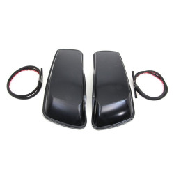 PartzBiz HD VT49-3504 - Saddlebag Lid Set without Cut Out 49-3504 Harley Touring FLT 14-Up
