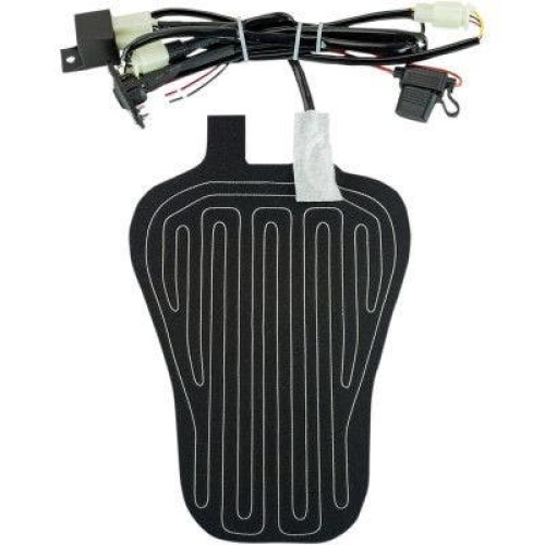 PartzBiz HD: 4404008-Saddlemen 13296B เครื่องทำความร้อนที่นั่งรถจักรยานยนต์กันน้ำ Universal Fit Medium 0821-3282 08213282 Harley-Davidson Electra Glide Road Glide Road King Street Glide Tri Glide FLHT FLHR FLTR FLHX