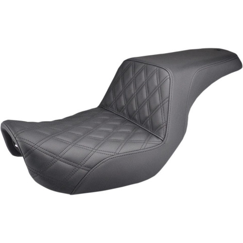 PartzBiz HD: 4403981-อานม้า 806-04-172 สีดำ Step Up LS ที่นั่ง 06-17 Harley Dyna FXD FLD FXDWG 0803-0528 08030528