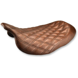 PartzBiz HD DS08011037 - Saddlemen 808-07B-002BLS Brown Renegade Solo Seat 08-23 Harley FL Touring | 808-07B-002BLS