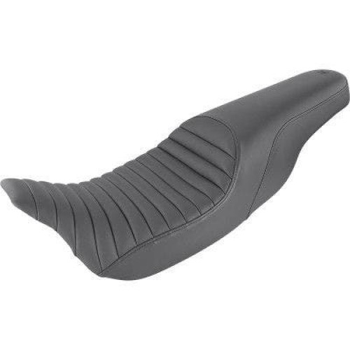PartzBiz HD: 4403953-อานม้า 808-07B-148 สีดำ Profiler Tuck and Roll เบาะ 2 แถว Harley FLH/T 08-23 0801-1278 08011278 808-07B-148 Harley-Davidson Electra Glide Road Glide Road King Street Glide Tri Glide FLHT FLHR FLTR FLHX