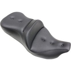 PartzBiz HD DS08010938 - Saddlemen 808-07B-181 Black Road Sofa Pillow Top Two Up Seat 08-23 Harley FL | 808-07B-181