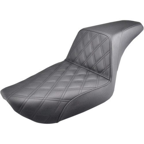 PartzBiz HD: 4403969-อานม้า 896-04-172 สีดำ Step Up LS ที่นั่ง 96-03 Harley Dyna FXD 0803-0532 08030532