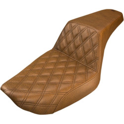 PartzBiz HD DS08030570 - Saddlemen 896-04-172BR Brown Step Up LS Seat 96-03 Harley Dyna FXD 0803-0570 08030570 PartzBiz HD DS08030570 - Saddlemen 896-04-172BR Brown Step Up LS Seat 96-03 Harley Dyna FXD 0803-0570 08030570