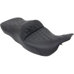 PartzBiz HD DS08010945 - Saddlemen Black Road Sofa LS Diamond Stitch Seat Harley 97-07 FLHT FLHT FLT PartzBiz HD DS08010945 - Saddlemen Black Road Sofa LS Diamond Stitch Seat Harley 97-07 FLHT FLHT FLT