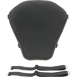 PartzBiz HD DS08070224 - Saddlemen Black Cool Comfort Topper Quick Attachment แผ่นรองอากาศ Sport 12x11.7