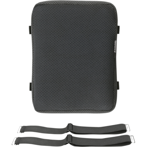 PartzBiz HD: 4403950-Saddlemen Black Cool Comfort Topper Quick Attachment Air Pad Pillion 11.2x8.5