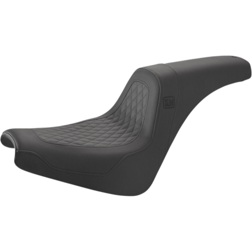 PartzBiz HD: 4403913-Saddlemen Black Diamond Speed Merchant 2 ที่นั่ง Harley M8 Street Bob 18-Up