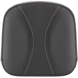 PartzBiz HD DS08220469 - Saddlemen Black Dominator Sissy Bar Pad Mounts to Harley Touring Softail 97-Up