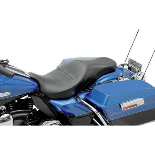 PartzBiz HD: 4403904-Saddlemen Black Pro Tour Low Profile Seat 2- Up Seat Harley 08-23 FLH/T | 808-07-066