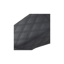 PartzBiz HD DS08011098 - Saddlemen Black Rear Lattice Stitch LS Diamond Step Up Seat Harley FLH 97-07 | 897-06-173 PartzBiz HD DS08011098 - Saddlemen Black Rear Lattice Stitch LS Diamond Step Up Seat Harley FLH 97-07 | 897-06-173
