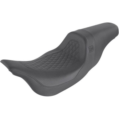 PartzBiz HD: 4403882-Saddlemen Black Speed Merchant 2-Up Seat Diamond Stitch Harley Touring 08-Up PartzBiz HD: 4403882-Saddlemen Black Speed Merchant 2-Up Seat Diamond Stitch Harley Touring 08-Up