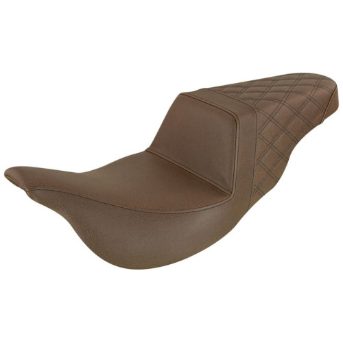 PartzBiz HD: 4403830-Saddlemen Brown Step Up 2-Up ด้านหลัง Lattice Stitched Harley Touring 08-Up PartzBiz HD: 4403830-Saddlemen Brown Step Up 2-Up ด้านหลัง Lattice Stitched Harley Touring 08-Up