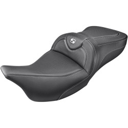 PartzBiz HD DS08011166 - Saddlemen Carbon Fiber Road Sofa Two Up Seat Harley FLHT FLHT FLT 08-23 FLHT FLHT FLT 0801-1166 08011166 808-07B-185 PartzBiz HD DS08011166 - Saddlemen Carbon Fiber Road Sofa Two Up Seat Harley FLHT FLHT FLT 08-23 FLHT FLHT FLT 0801-1166 08011166 808-07B-185