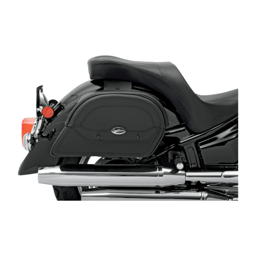 PartzBiz HD: 4403795-Saddlemen Cruis'N Slant Large 17" Throw-Over Universal Motorcycle Saddlebags | 3501-0307