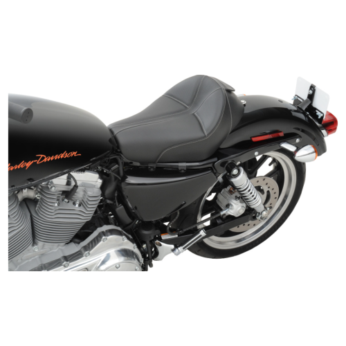 PartzBiz HD: 4403772-Saddlemen Dominator Solo Seat W/พนักพิง Option 4 Harley 04-20 XL W/4.5 Gal Tank | 807-03-0042 PartzBiz HD: 4403772-Saddlemen Dominator Solo Seat W/พนักพิง Option 4 Harley 04-20 XL W/4.5 Gal Tank | 807-03-0042