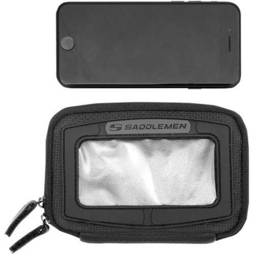 PartzBiz HD: 4403753-Saddlemen EX000625 กระเป๋าติดถังน้ำมัน E-Pack ที่วางโทรศัพท์แบบทนทานต่อสภาพอากาศ
