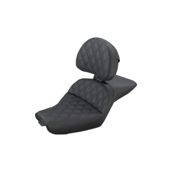 PartzBiz HD DS08040723 - Saddlemen Explorer Lattice Stitch Seat 4 Harley 04-20 XL W/4.5 Gal Tank | 807-03-030LS PartzBiz HD DS08040723 - Saddlemen Explorer Lattice Stitch Seat 4 Harley 04-20 XL W/4.5 Gal Tank | 807-03-030LS