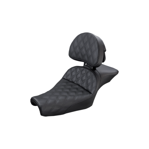 PartzBiz HD: 4403736-Saddlemen Explorer Lattice Stitch Seat 4 Harley 04-22 XL W/3.3 Gal ถัง 10-22 XLX | 807-11-030LS