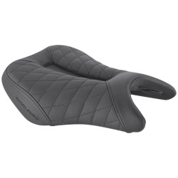 PartzBiz HD DS08102297 - Saddlemen Gel-Channel Track LS Sport Seat Faux Carbon Suzuki GSX-S 750 18-Up