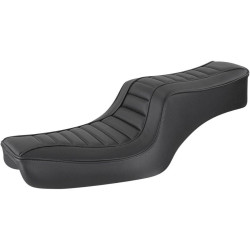 PartzBiz HD DS08040766 - Saddlemen Hog Killers 2-Up Seat Pleated Gel 2.1 3.3 Tank Harley Sportster 04-20